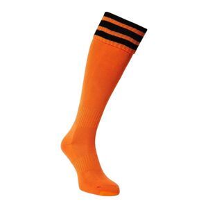 Mitre Childrens/Kids Sports Socks (Pack of 3) / Tangerine/Black